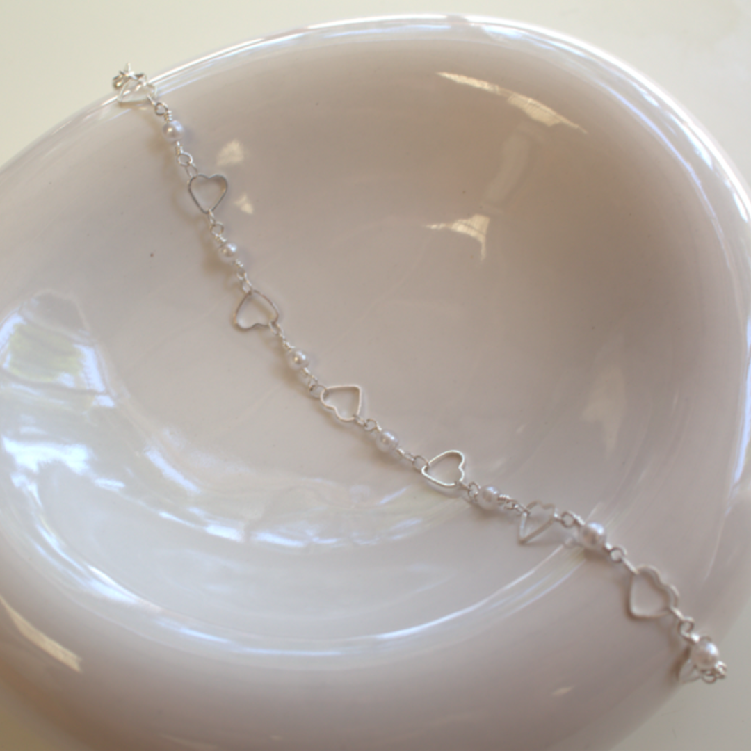 Pulsera De Corazones