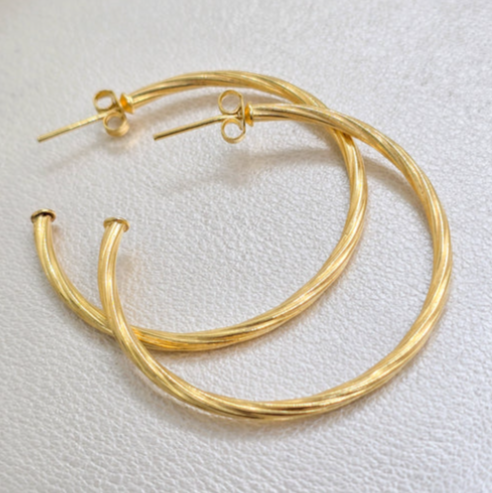 Aros Candonga Espiral Mediana