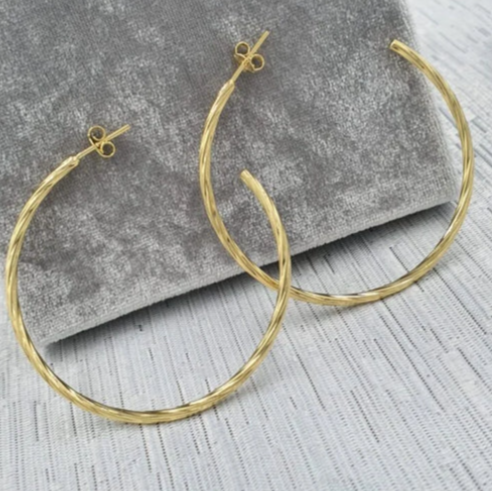 Aros Candonga Espiral Mediana