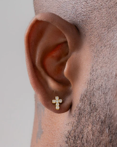 Aros Cruz Seis Circonias