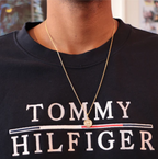 Cadena Tejido Aros Delgada